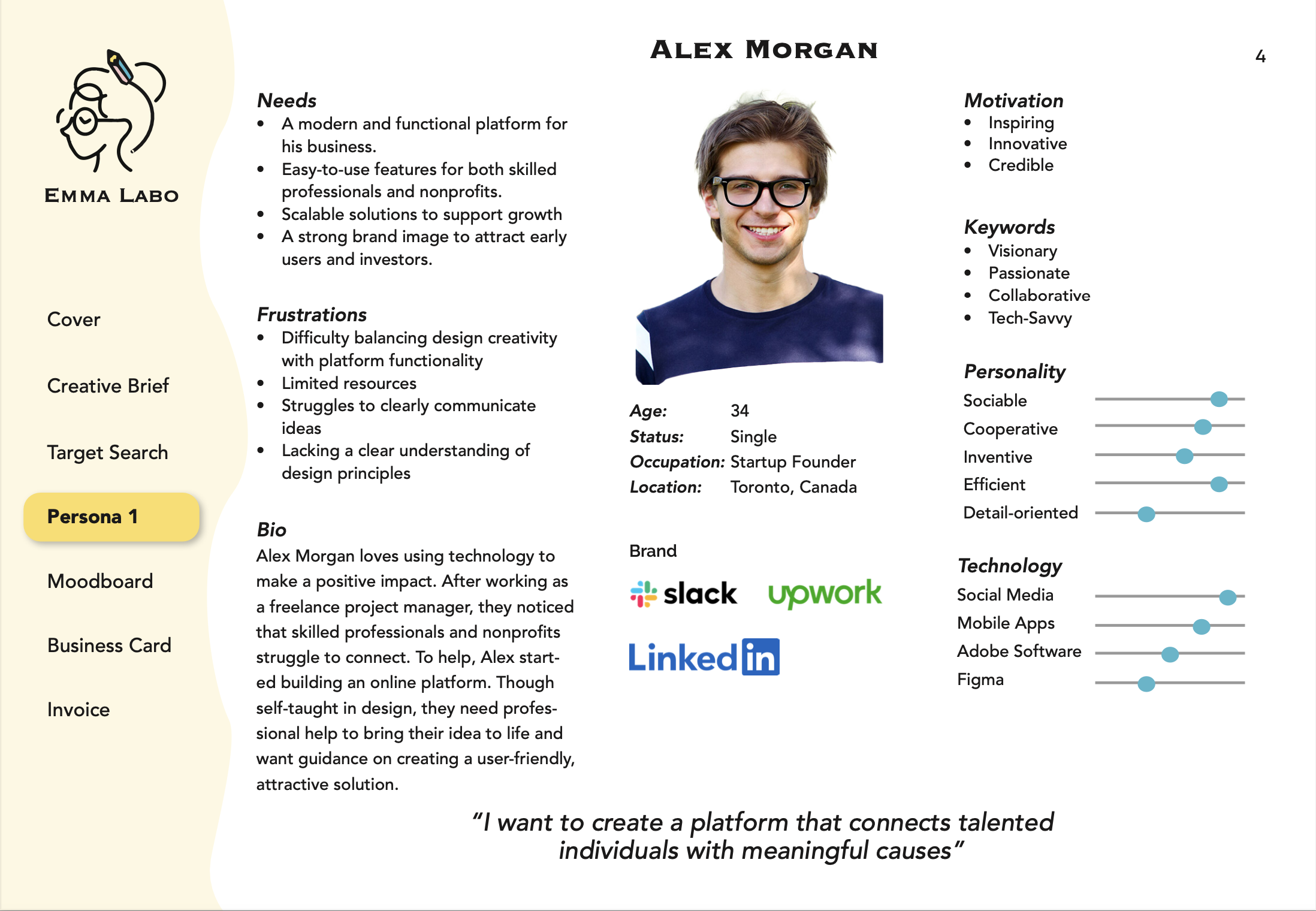 Target Audience Persona