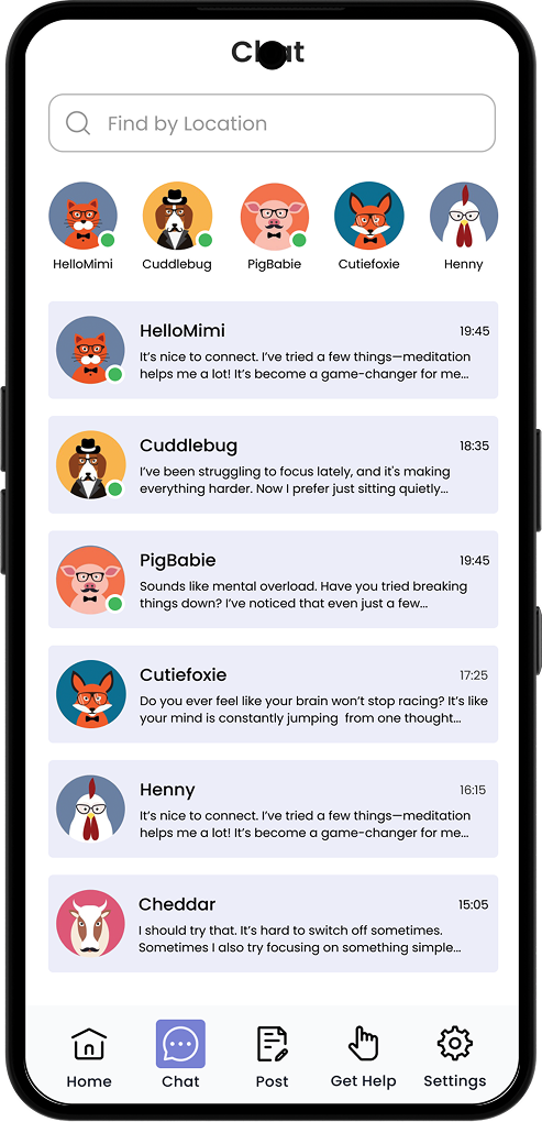 High-Fidelity Wireframes