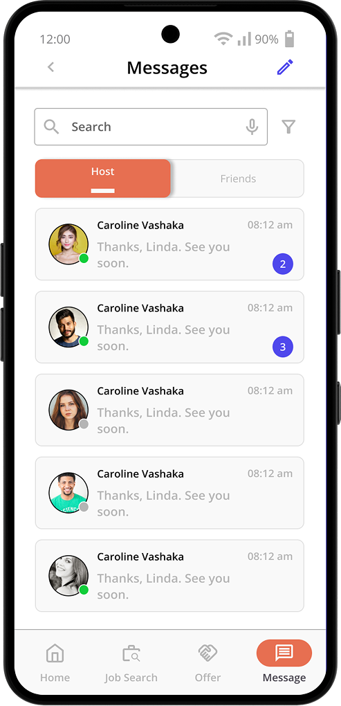 High-Fidelity Wireframes