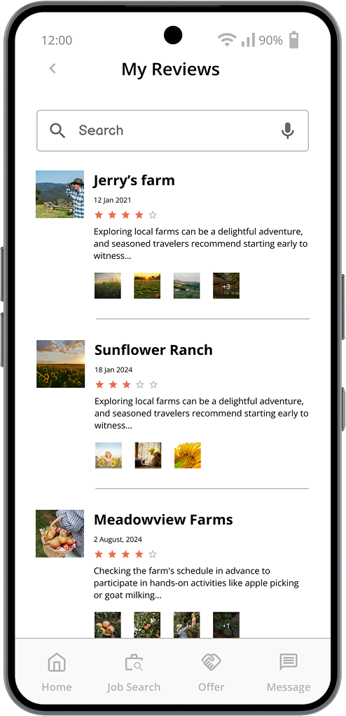 High-Fidelity Wireframes