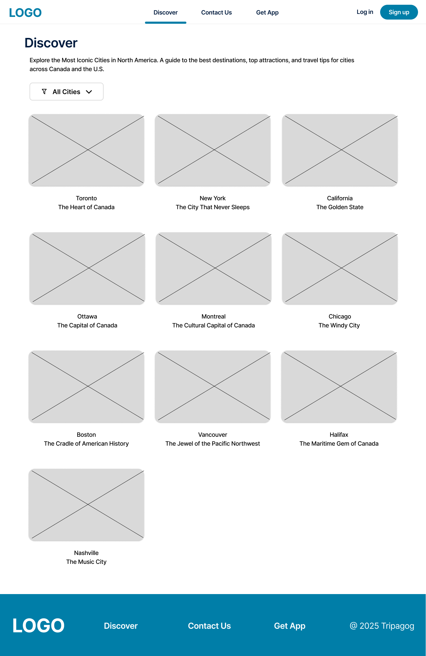Low-Fidelity Wireframes