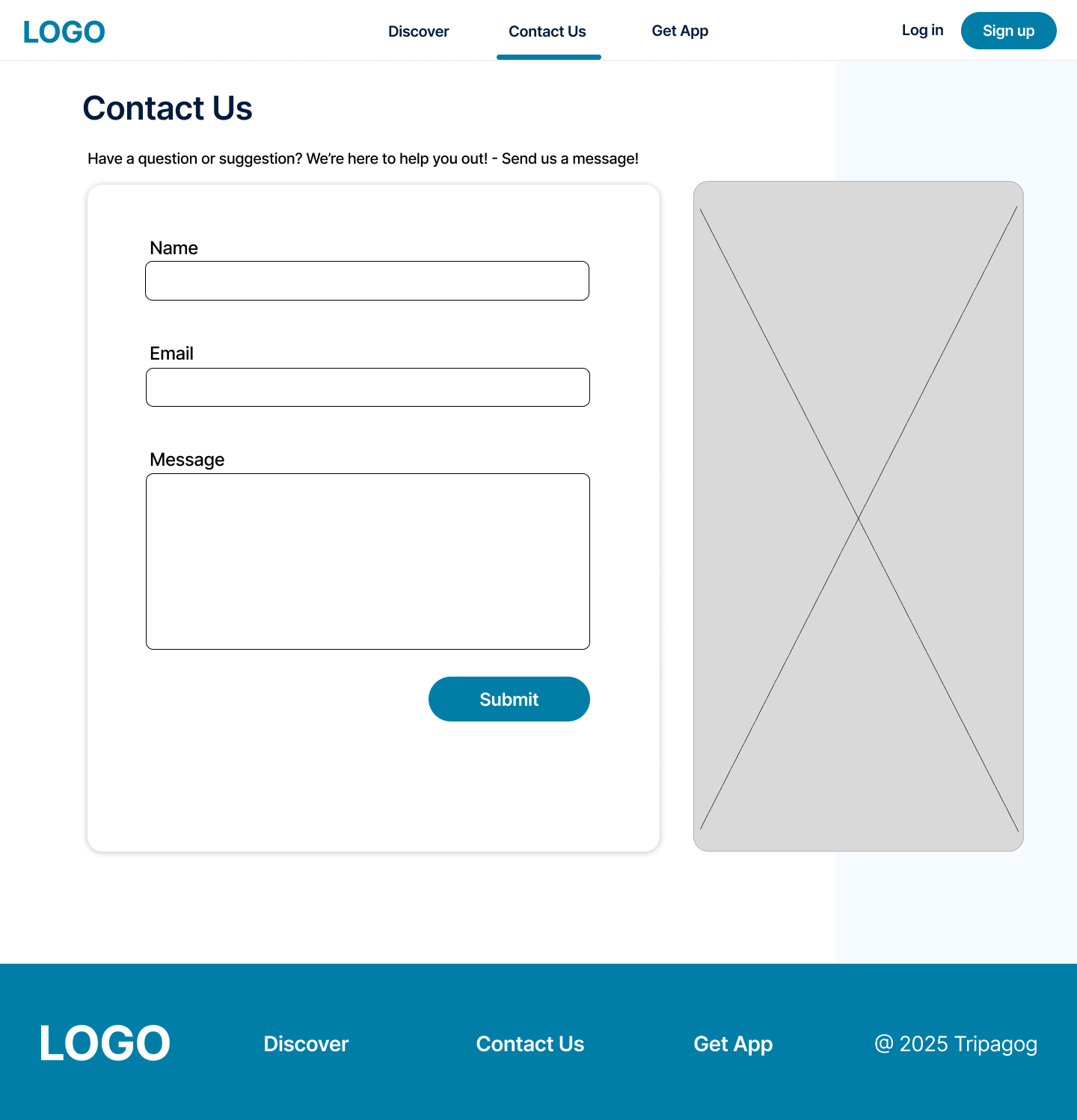 Low-Fidelity Wireframes